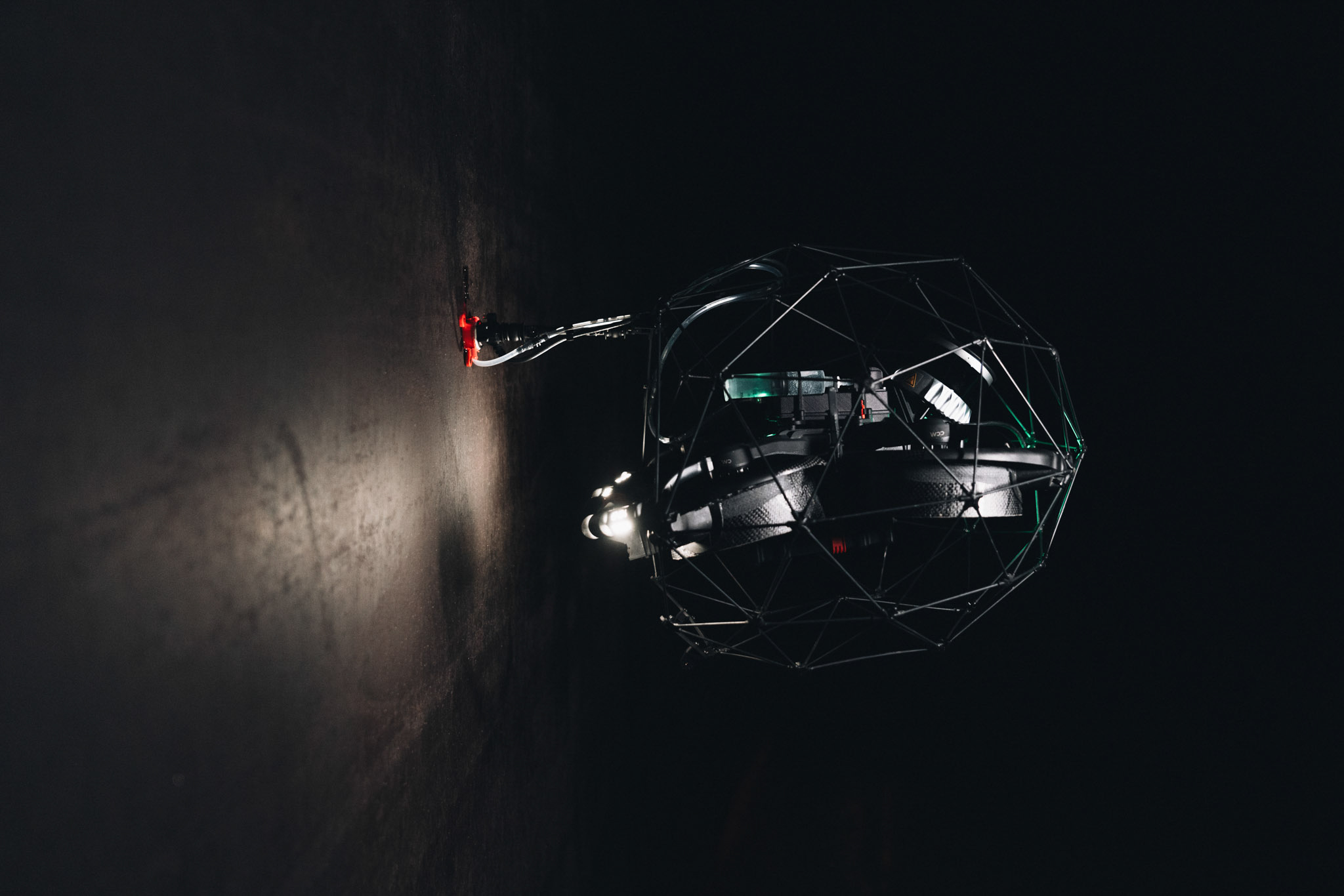 drone med ultralydsmåling
