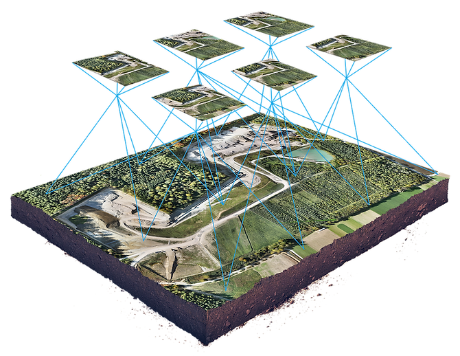 3D photogrammetry med drone