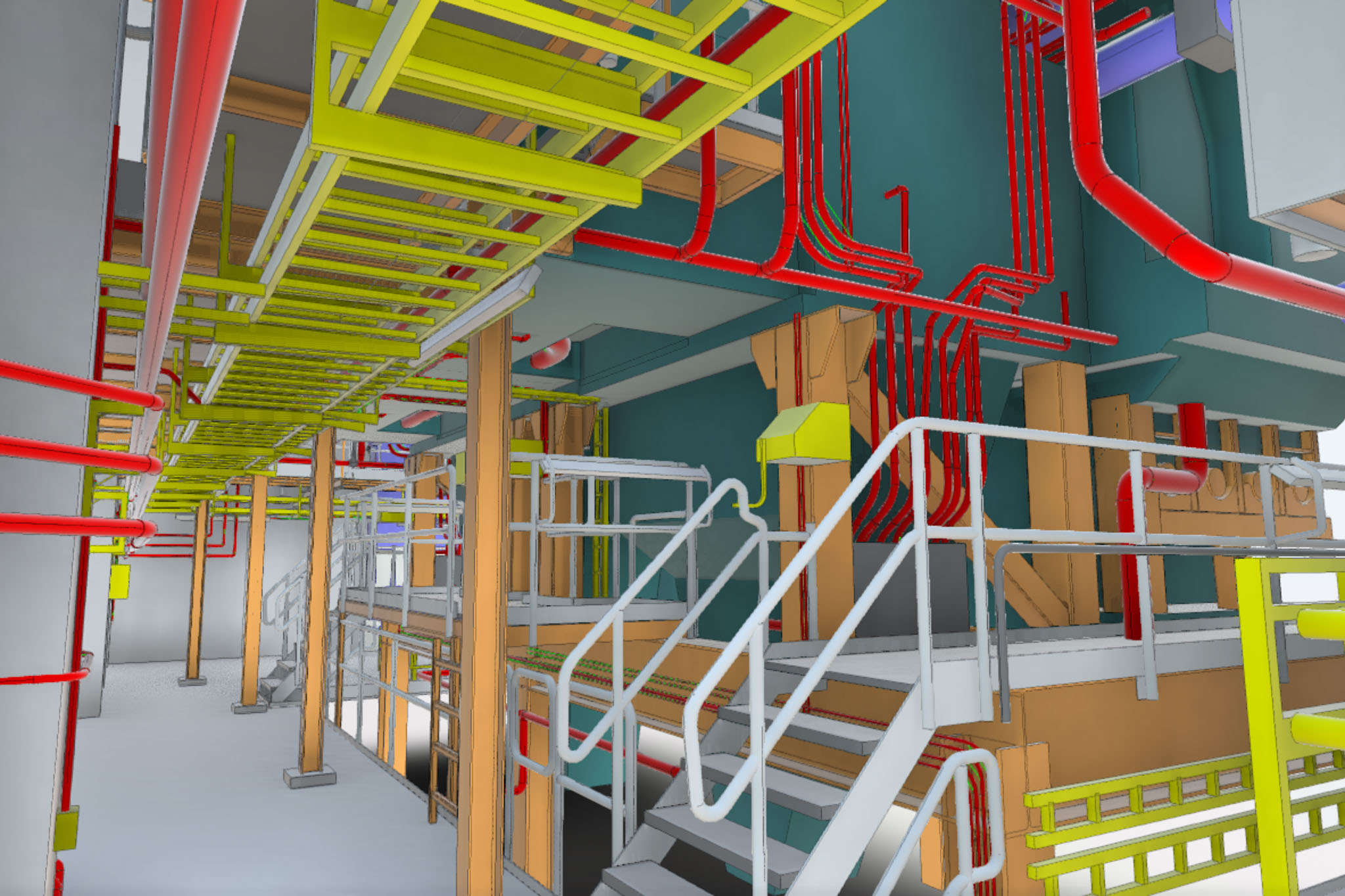 3D scan to BIM med drone